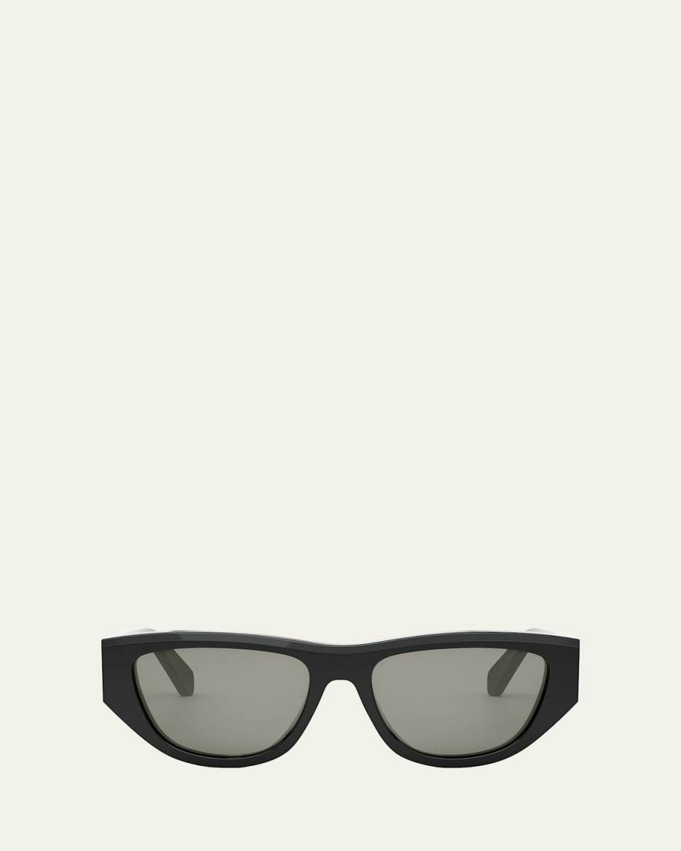 Monochroms Acetate Cat-Eye Sunglasses